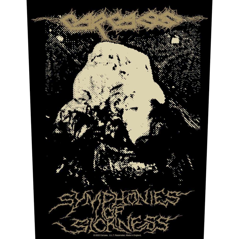 Carcass - Symphonies Of Sickness Back patch - Black